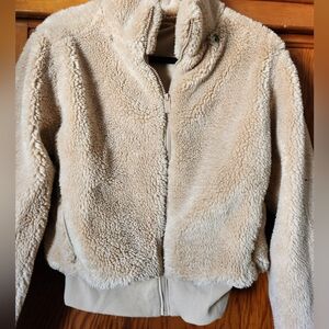 ALO Yoga Cream Sherpa Hoodie